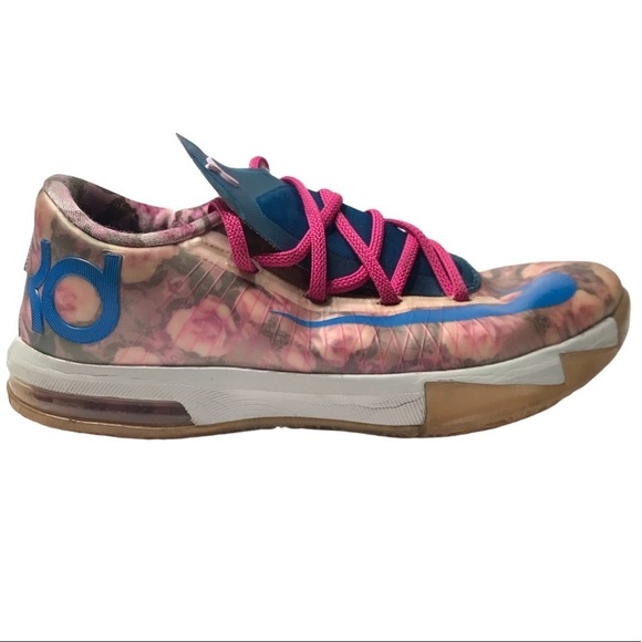 Nike KD 6 VI Aunt Pearl sneakers 5.5 Y - Picture 1 of 14